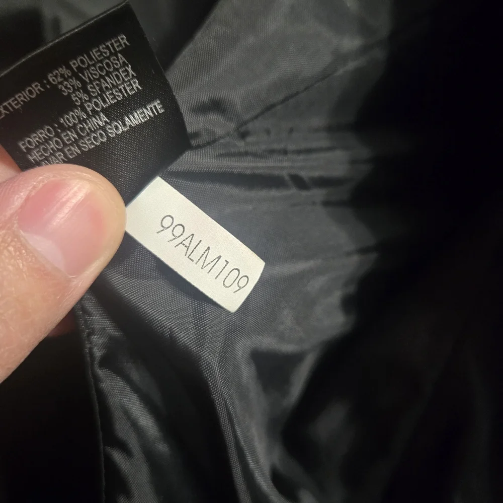 Alex Marie Black Blazer Size 10